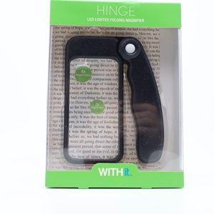 Hinge LED light and Magnifier